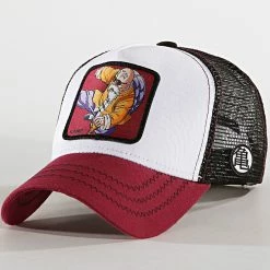 Meilleur prix 🔔 Casquette Trucker Kame Blanc Boreaux Noir de Capslab 🧨