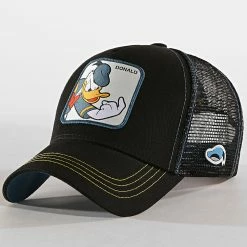 Budget 🥰 Casquette Trucker Donald Noir de Capslab 😀
