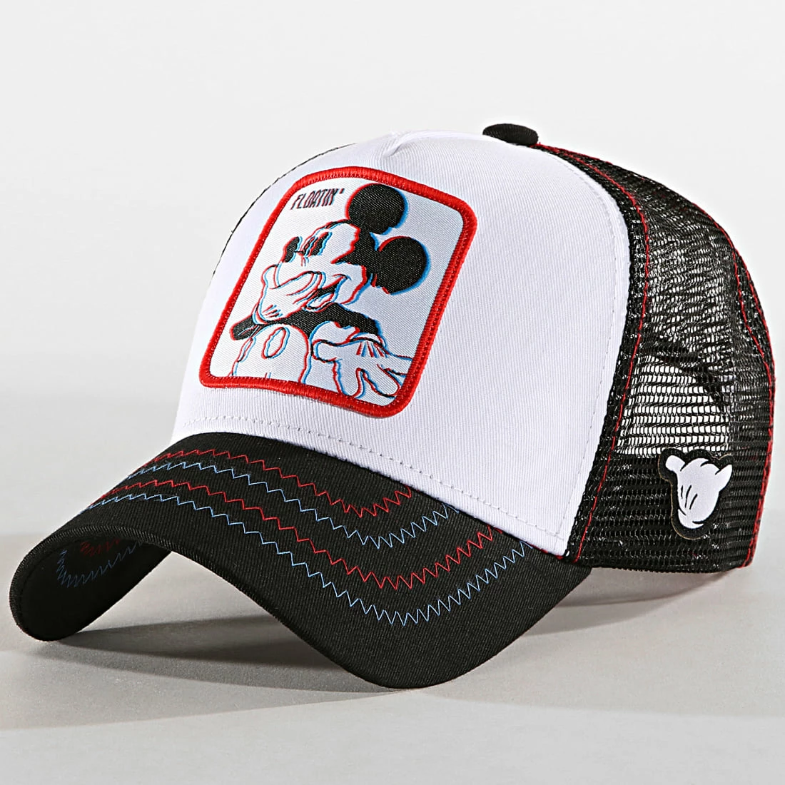 Acheter 🤩 Casquette Trucker Mickey Noir Blanc de Capslab 😉 1 Acheter 🤩 Casquette Trucker Mickey Noir Blanc de Capslab 😉