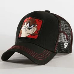 Coupon 🔔 Casquette Trucker Taz Noir de Capslab ⌛