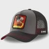 Acheter 😉 Casquette Trucker Goku Noir Gris de Capslab 👍