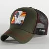 Sortie 🤩 Casquette Trucker Sasuke Fire 1 CL-NS-1 Vert Kaki Noir de Capslab 🌟