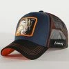 Vente flash 👏 Casquette Trucker Goku Noir Bleu Marine de Capslab ✨