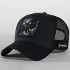 Nouveau 🥰 Casquette Trucker Batman Bleu Marine de Capslab 🛒