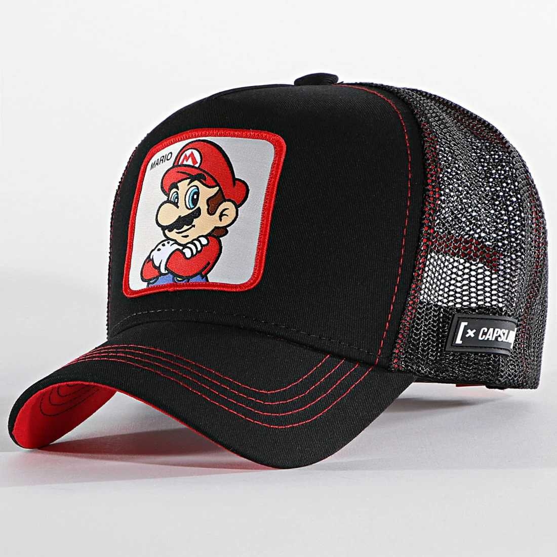 Tout neuf 💯 Casquette Trucker Mario Noir de Capslab 👏 1 Tout neuf 💯 Casquette Trucker Mario Noir de Capslab 👏