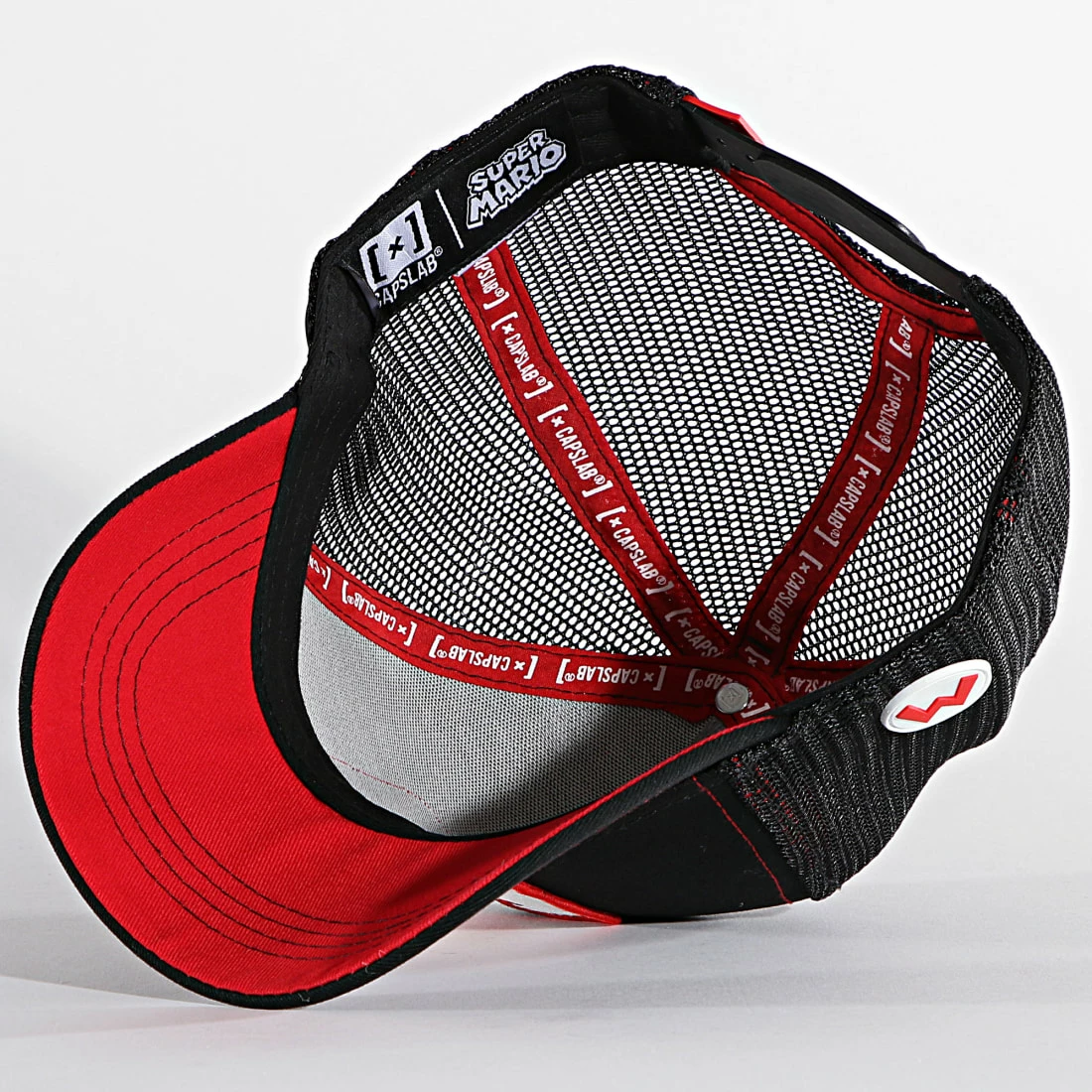 Tout neuf 💯 Casquette Trucker Mario Noir de Capslab 👏 3 Tout neuf 💯 Casquette Trucker Mario Noir de Capslab 👏 – Image 3