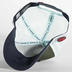 Meilleure vente ❤️ Casquette Trucker Kakashi Vert Kaki Bleu de Capslab 😉 -PromosCapslab Magasin capslab 268398 CL NS KAK1 20210603T141935 03