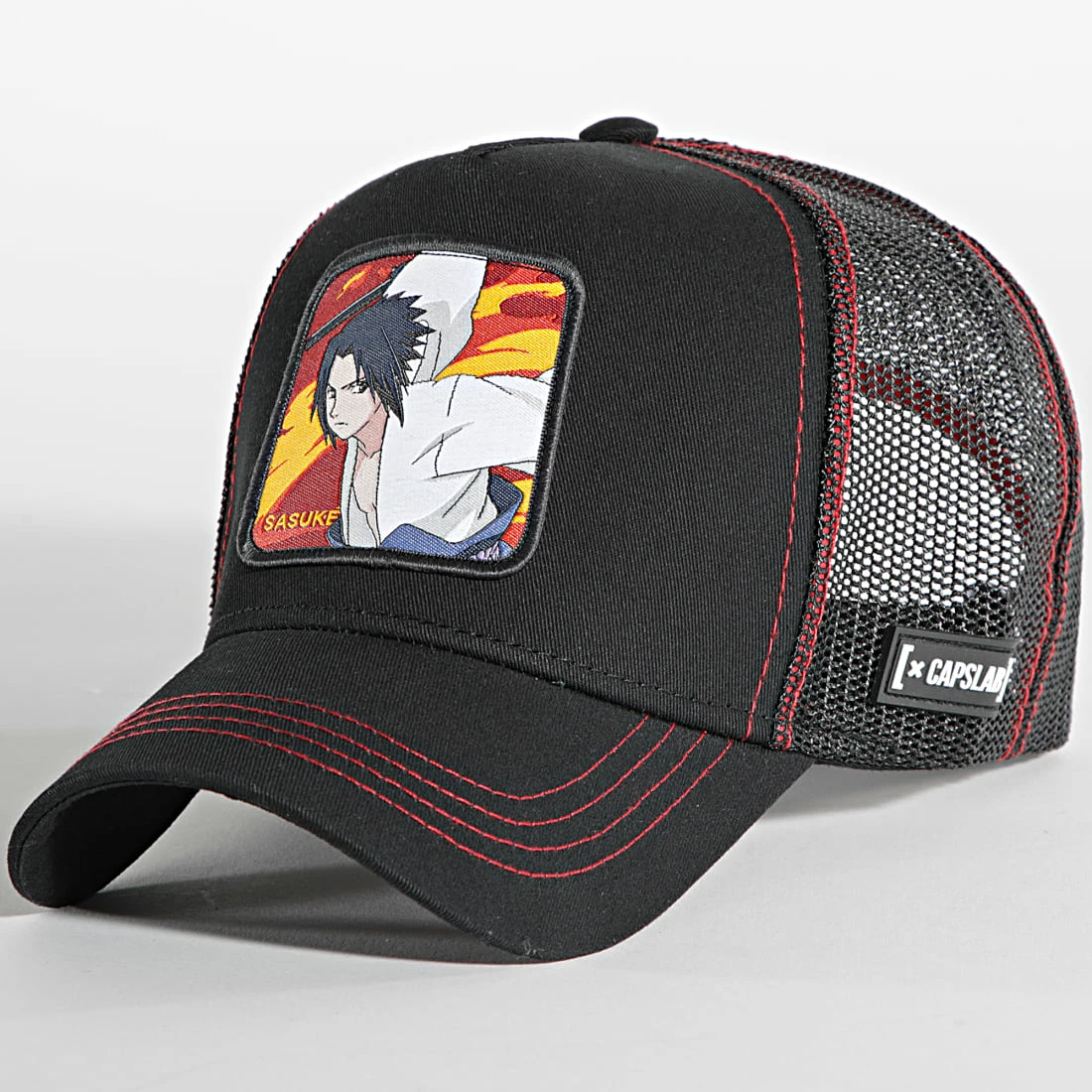 Acheter ❤️ Casquette Trucker Sasuke Noir de Capslab 🛒 1 Acheter ❤️ Casquette Trucker Sasuke Noir de Capslab 🛒