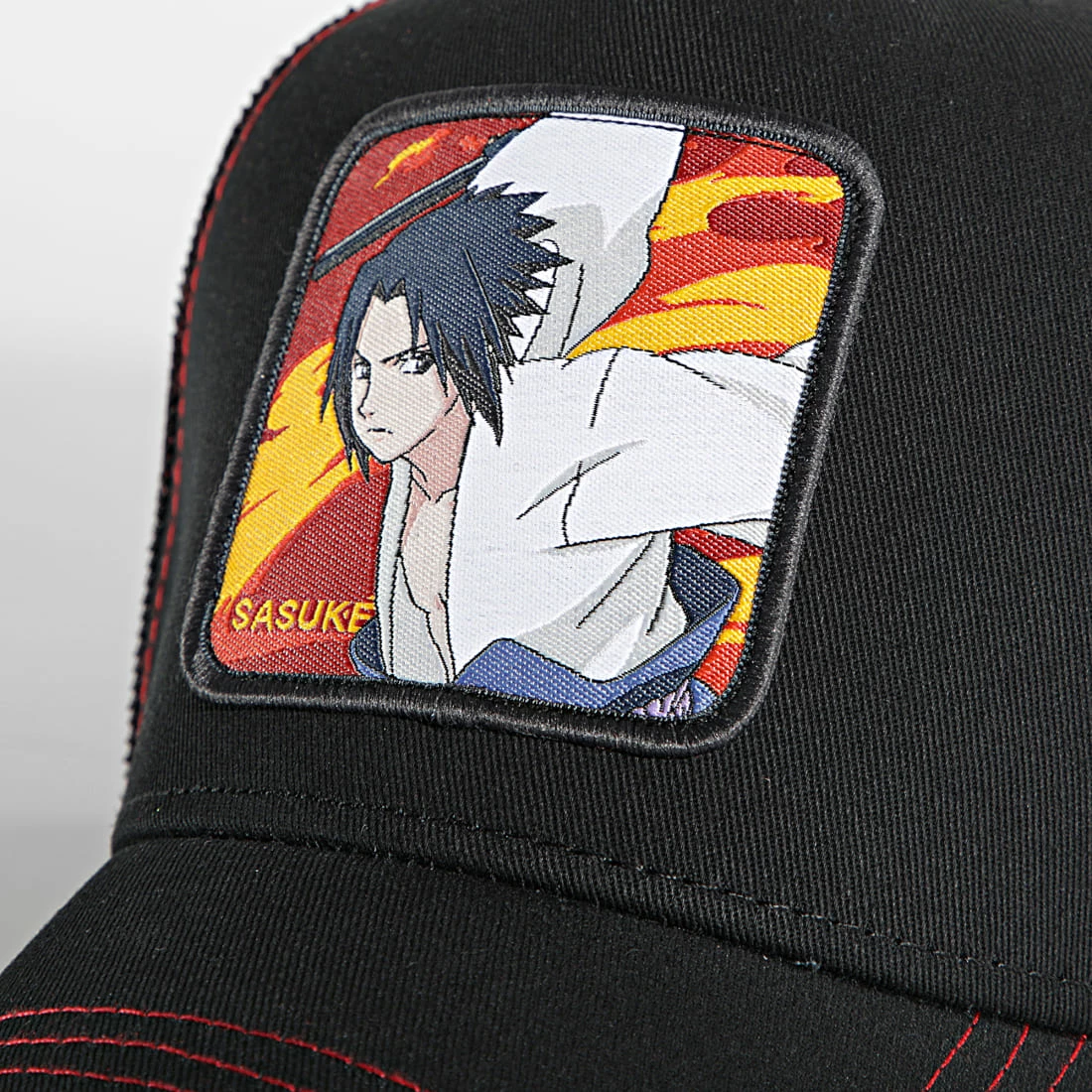 Acheter ❤️ Casquette Trucker Sasuke Noir de Capslab 🛒 2 Acheter ❤️ Casquette Trucker Sasuke Noir de Capslab 🛒 – Image 2
