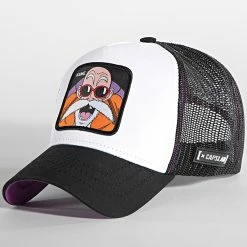 Tout neuf ⭐ Casquette Trucker Kame Noir Blanc de Capslab 💯