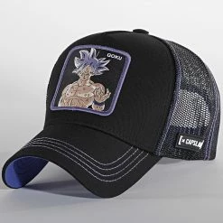 Offres 🛒 Casquette Trucker Goku Noir de Capslab 🛒