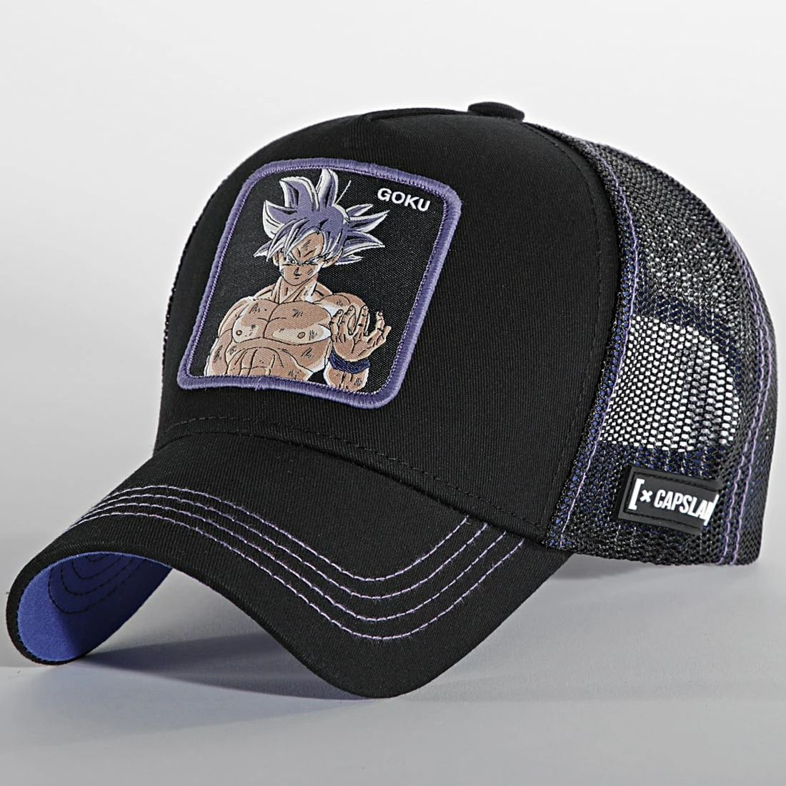 Offres 🛒 Casquette Trucker Goku Noir de Capslab 🛒 1 Offres 🛒 Casquette Trucker Goku Noir de Capslab 🛒