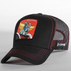 Acheter 😉 Casquette Trucker Goldorak Noir de Capslab 😍