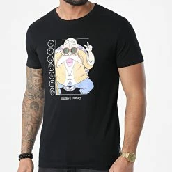 Offres 🛒 Tee 👕 Shirt Kame Sennin Noir de Capslab ✔️