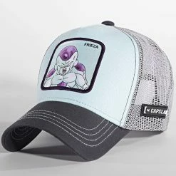 Acheter 😀 Casquette Trucker Frieza Bleu Ciel de Capslab 🌟