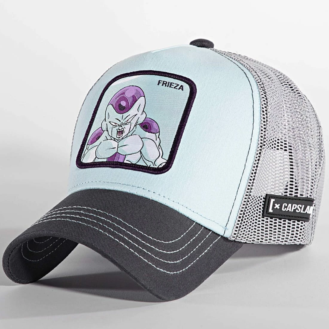 Acheter 😀 Casquette Trucker Frieza Bleu Ciel de Capslab 🌟 1 Acheter 😀 Casquette Trucker Frieza Bleu Ciel de Capslab 🌟