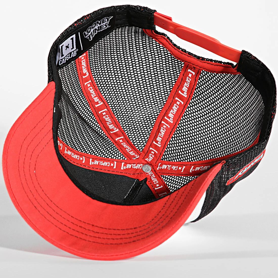 Tout neuf 🔔 Casquette Trucker Daffy Orange Blanc de Capslab 🤩 4 Tout neuf 🔔 Casquette Trucker Daffy Orange Blanc de Capslab 🤩 – Image 4