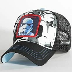 Acheter 🌟 Casquette Trucker Stormtrooper Noir de Capslab ✔️