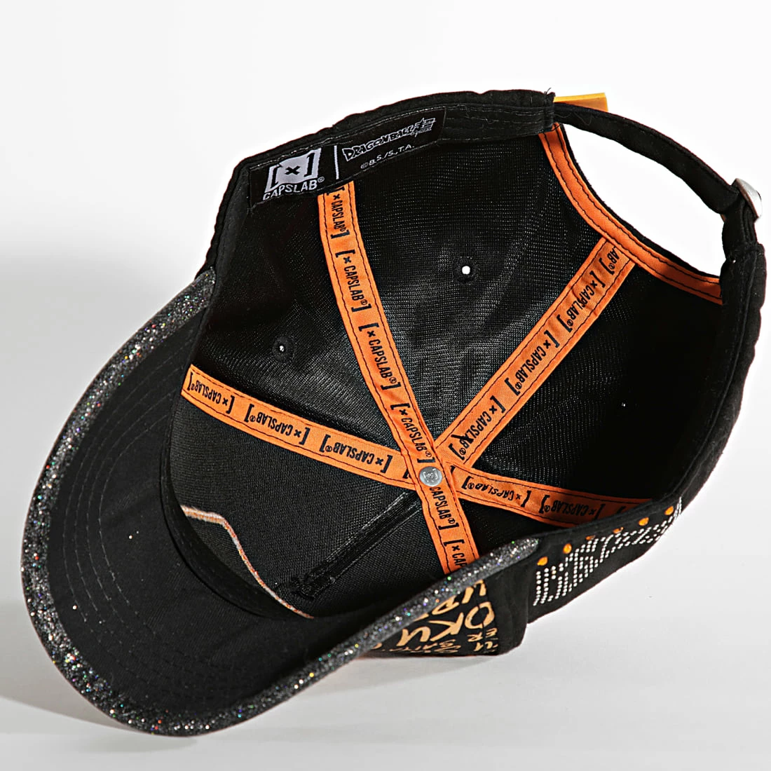 Top 10 😉 Casquette Goku Noir Orange de Capslab 🔔 – Image 4