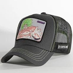 Sortie 🎉 Casquette Trucker Broly Noir de Capslab ⌛