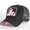 Nouveau ✨ Casquette Trucker Hisoka Noir Rose de Capslab 😍