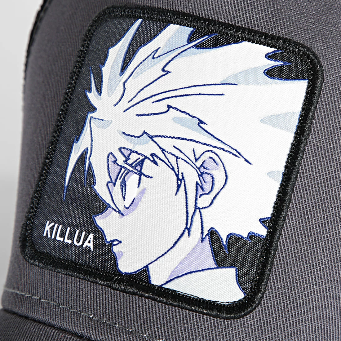 De gros 🔥 Casquette Trucker Killua Noir Gris de Capslab 🤩 2 De gros 🔥 Casquette Trucker Killua Noir Gris de Capslab 🤩 – Image 2