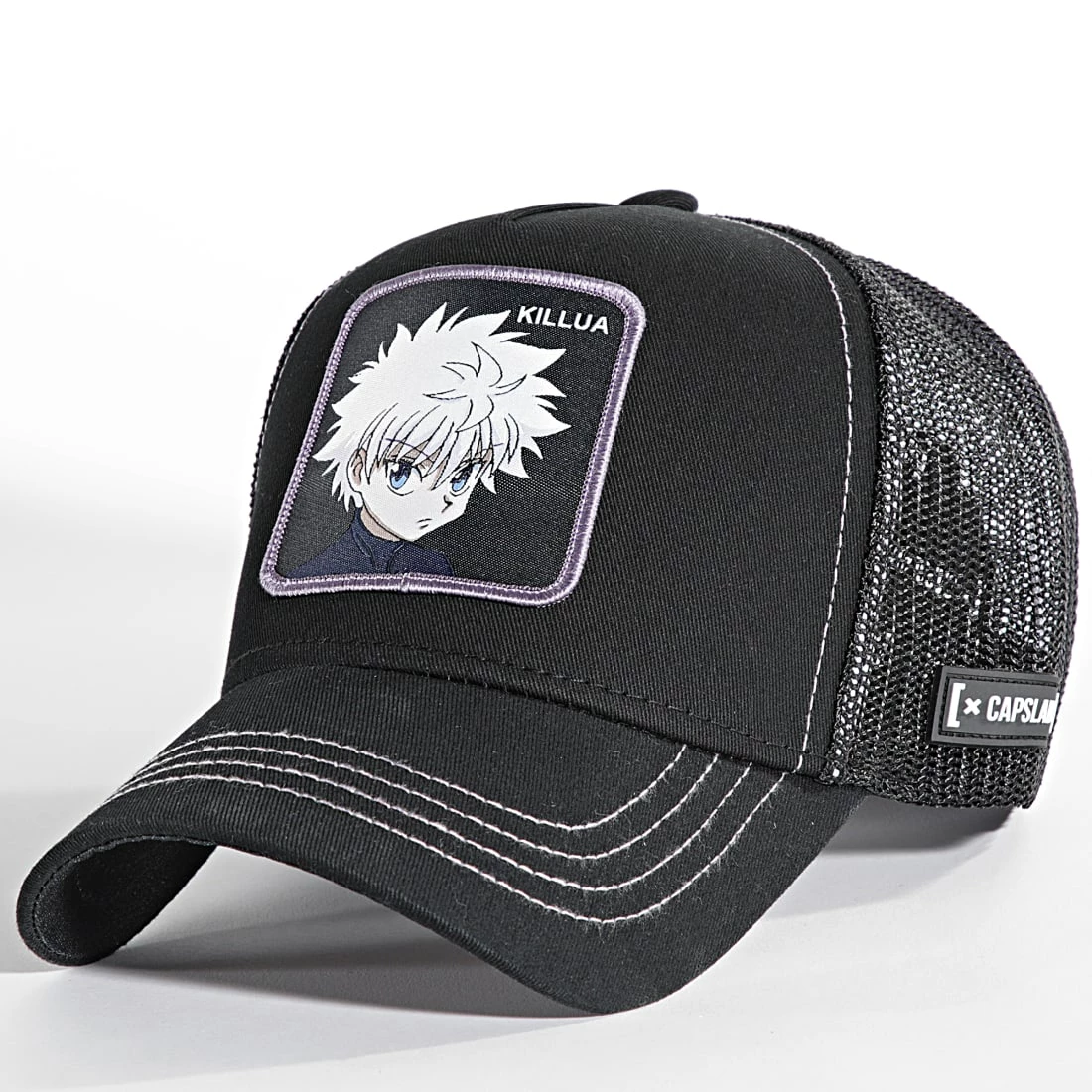 Le moins cher ✨ Casquette Trucker Killua Noir de Capslab 🥰 1 Le moins cher ✨ Casquette Trucker Killua Noir de Capslab 🥰