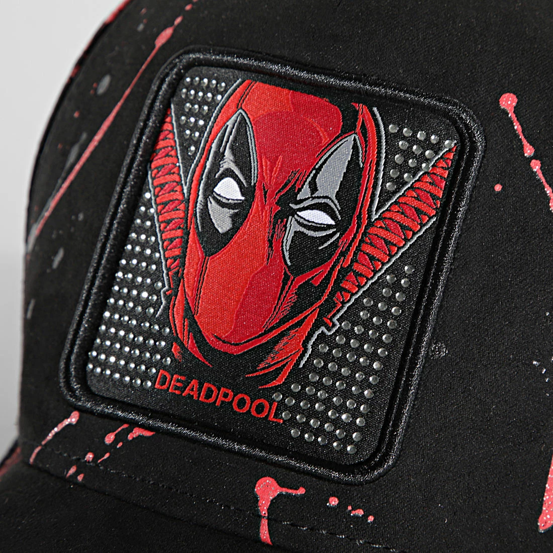 Le moins cher 👏 Casquette Deadpool Noir de Capslab ⭐ 2 Le moins cher 👏 Casquette Deadpool Noir de Capslab ⭐ – Image 2