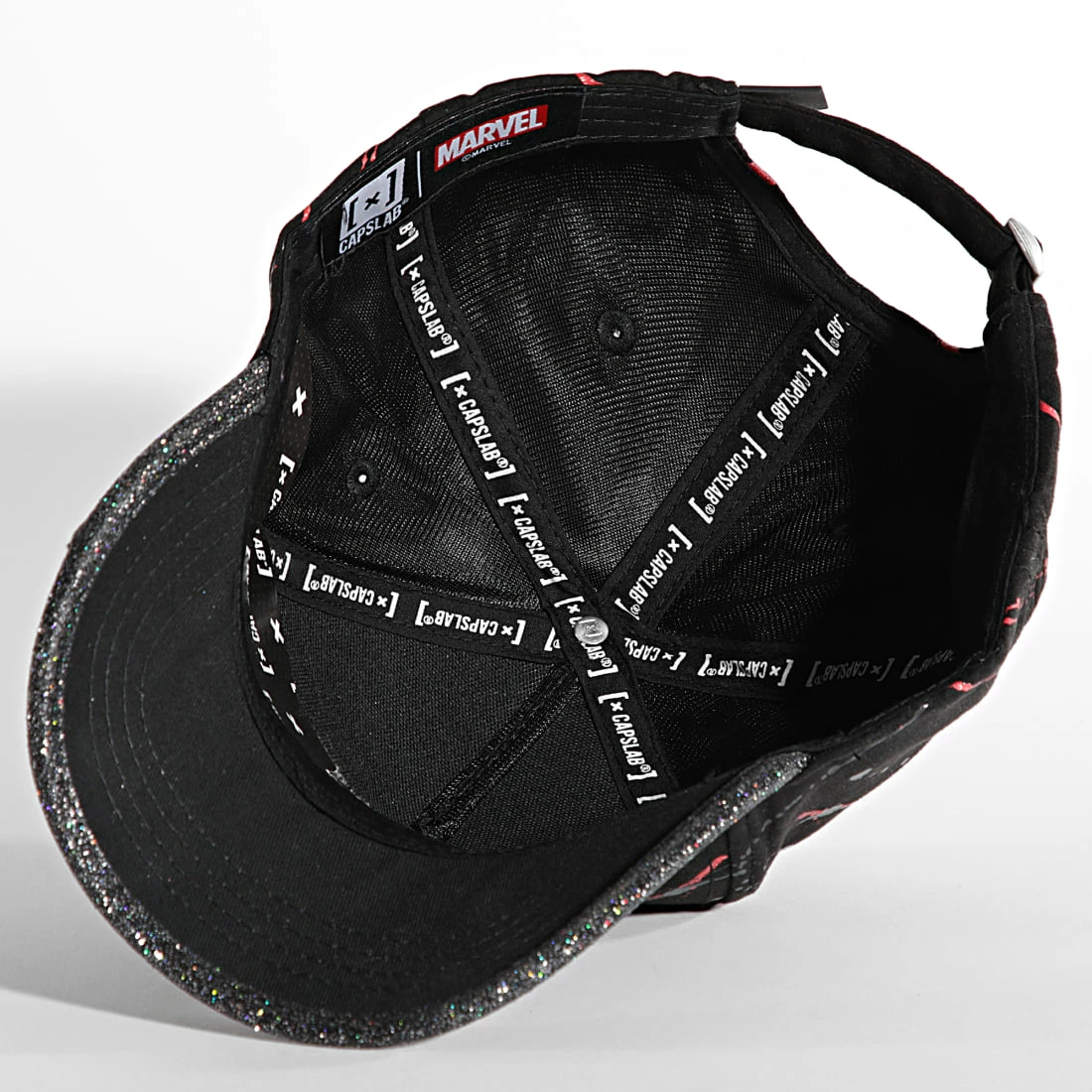 Le moins cher 👏 Casquette Deadpool Noir de Capslab ⭐ 4 Le moins cher 👏 Casquette Deadpool Noir de Capslab ⭐ – Image 4