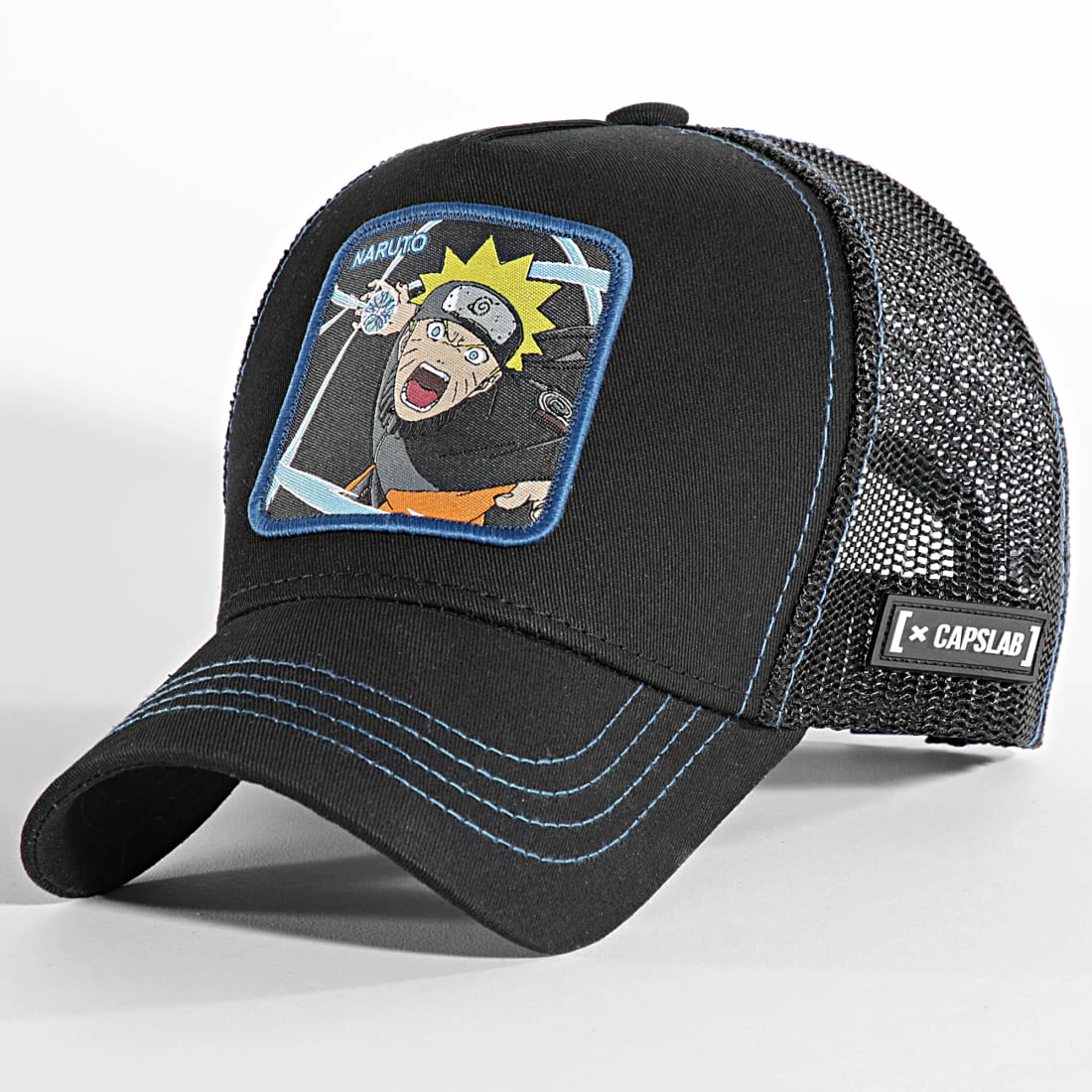 De gros 🌟 Casquette Trucker Naruto Noir de Capslab 🥰 1 De gros 🌟 Casquette Trucker Naruto Noir de Capslab 🥰