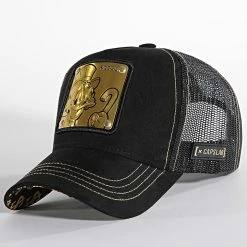 Coupon 🛒 Casquette Trucker Picsou Noir Doré de Capslab 🧨