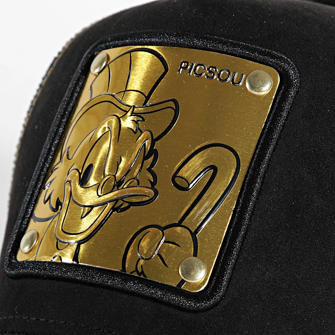 Coupon 🛒 Casquette Trucker Picsou Noir Doré de Capslab 🧨 – Image 2