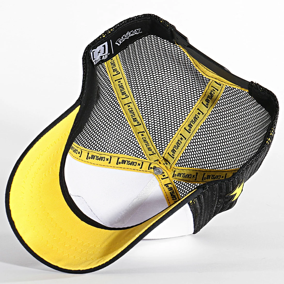 Budget 🔔 Casquette Trucker Pikachu Blanc Noir de Capslab ❤️ 4 Budget 🔔 Casquette Trucker Pikachu Blanc Noir de Capslab ❤️ – Image 4