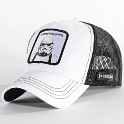 Tout neuf 🔔 Casquette Trucker Stormtrooper Noir Blanc de Capslab ✨