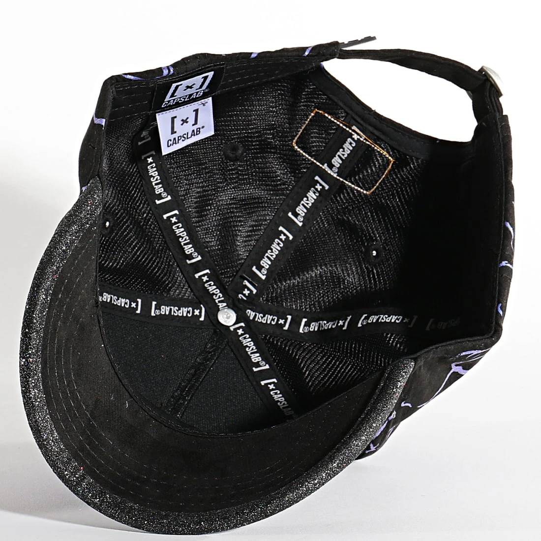 Meilleure affaire 🤩 Casquette Tag Noir Violet de Capslab 🔔 – Image 4