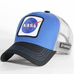 Le moins cher 😀 Casquette Trucker Embroidery Noir Gris de Capslab 😀