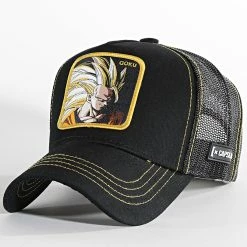 Top 10 👍 Casquette Trucker Goku Noir de Capslab 🔥