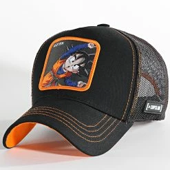 Top 10 🌟 Casquette Trucker Goten Noir de Capslab 🧨