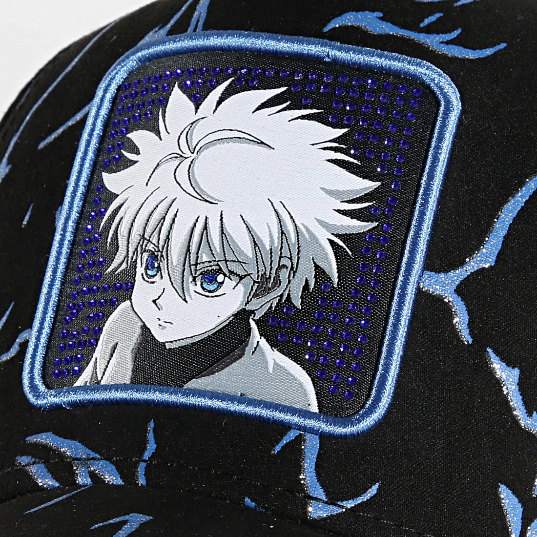 Offres 🎉 Casquette Tag Killua Noir de Capslab ⭐ 2 Offres 🎉 Casquette Tag Killua Noir de Capslab ⭐ – Image 2