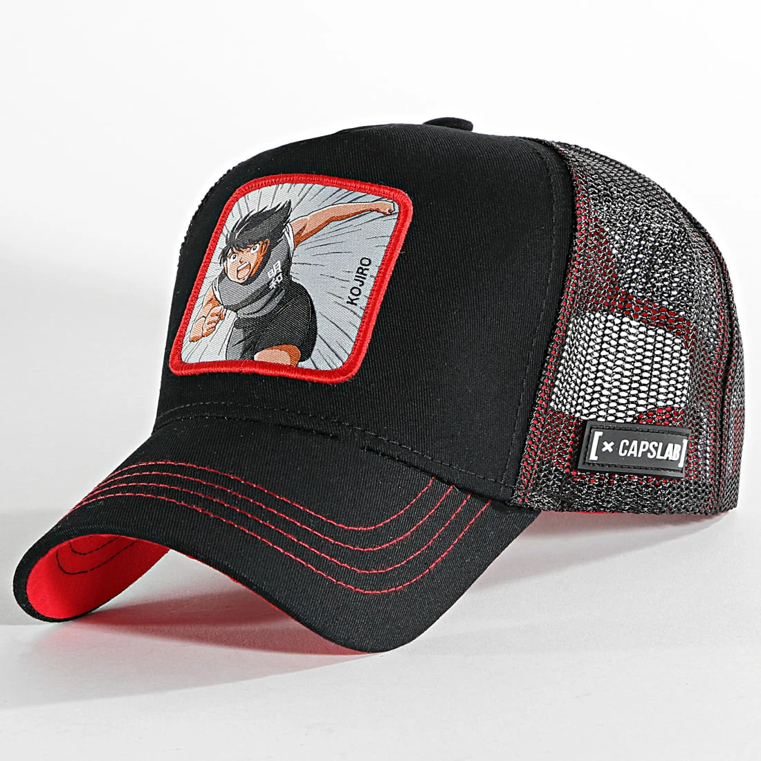 Budget 🥰 Casquette Trucker Kojiro Noir de Capslab 🔔 1 Budget 🥰 Casquette Trucker Kojiro Noir de Capslab 🔔
