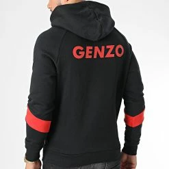 Acheter đ Sweat Capuche Genzo Noir de Capslab â 7 Acheter đ Sweat Capuche Genzo Noir de Capslab â -PromosCapslab Magasin capslab 333652 CL TSU 1 SW GEN2 20220824T155510 04