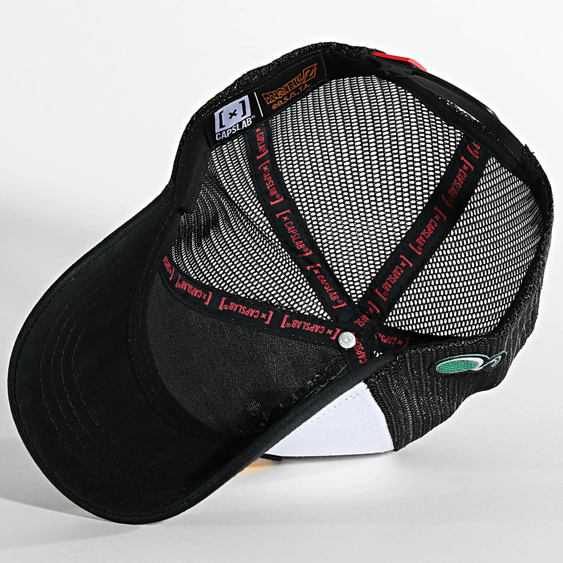 De gros 🔥 Casquette Trucker Dragon Ball Noir Blanc de Capslab 😀 4 De gros 🔥 Casquette Trucker Dragon Ball Noir Blanc de Capslab 😀 – Image 4