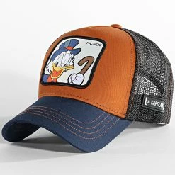 Les meilleures critiques de ❤️ Casquette Trucker Picsou Marron Bleu Marine de Capslab 👏