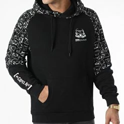 Meilleure vente ✔️ Sweat Capuche Stormtrooper CL-STT1-1-SW-0RI4 Noir de Capslab 😉 -PromosCapslab Magasin capslab 337852 CL STT1 1 SW ORI4 20220920T155411 03