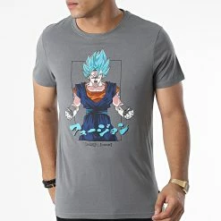 Meilleure affaire 😀 Tee 👕 Shirt CL-DBS-1-TSC-FUS2 Gris de Capslab 🧨 -PromosCapslab Magasin capslab 337856 CL DBS 1 TSC FUS2 20220920T154855 03