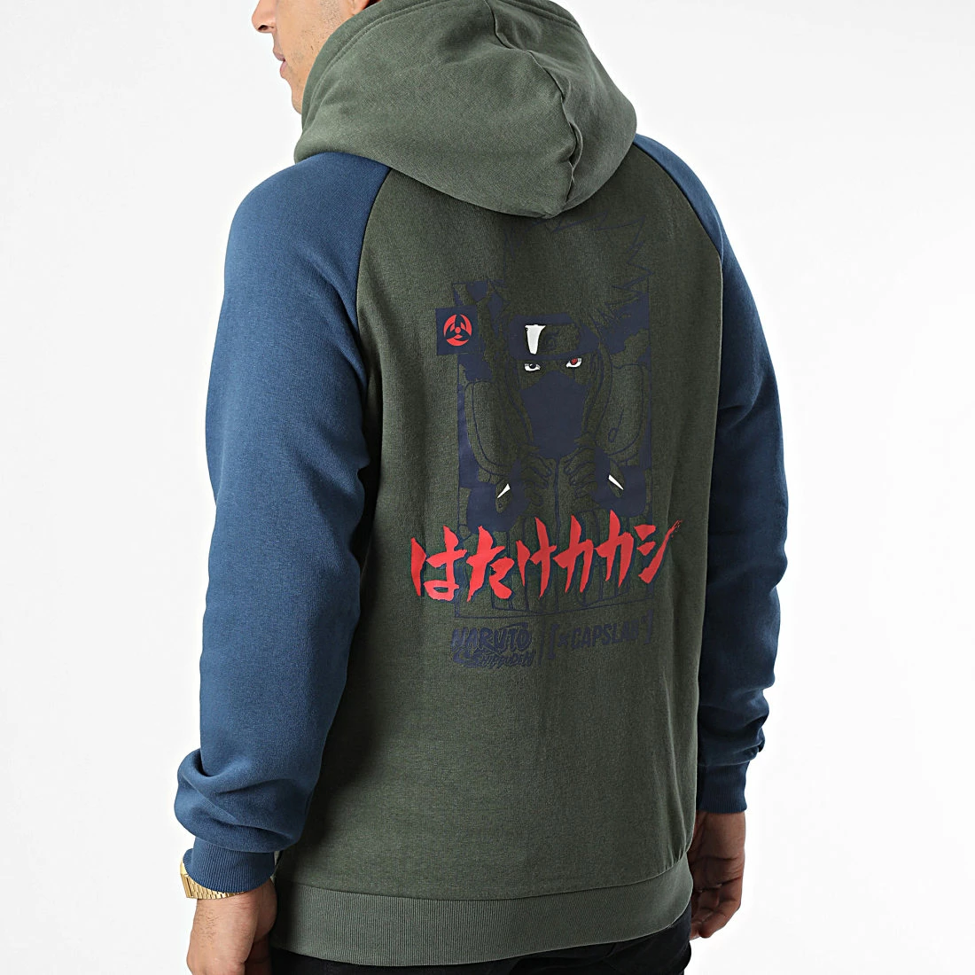 Le moins cher 🌟 Sweat Capuche Kakashi CL-NS-1-SW-KAK1 Vert Kaki Bleu Marine de Capslab 😉 1 Le moins cher 🌟 Sweat Capuche Kakashi CL-NS-1-SW-KAK1 Vert Kaki Bleu Marine de Capslab 😉
