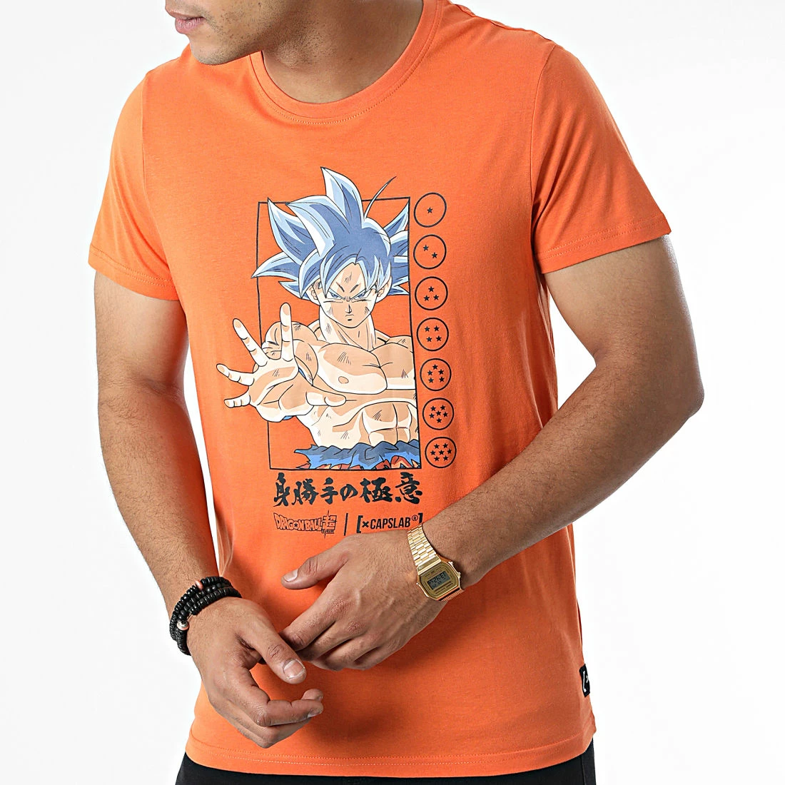 Acheter 🔔 Tee 👕 Shirt CL-DBS-1-TSC-ULT2 Orange de Capslab 🎉 3 Acheter 🔔 Tee 👕 Shirt CL-DBS-1-TSC-ULT2 Orange de Capslab 🎉 – Image 3