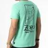Meilleure affaire 😍 Tee 👕 Shirt Zoro CL-0P1-1-TSC-ZOR2 Vert de Capslab 👏