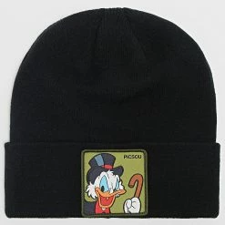 Grosses soldes 🛒 Bonnet Picsou Noir de Capslab 🌟