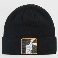 Bon marché 👏 Bonnet Bugs Noir de Capslab 😍